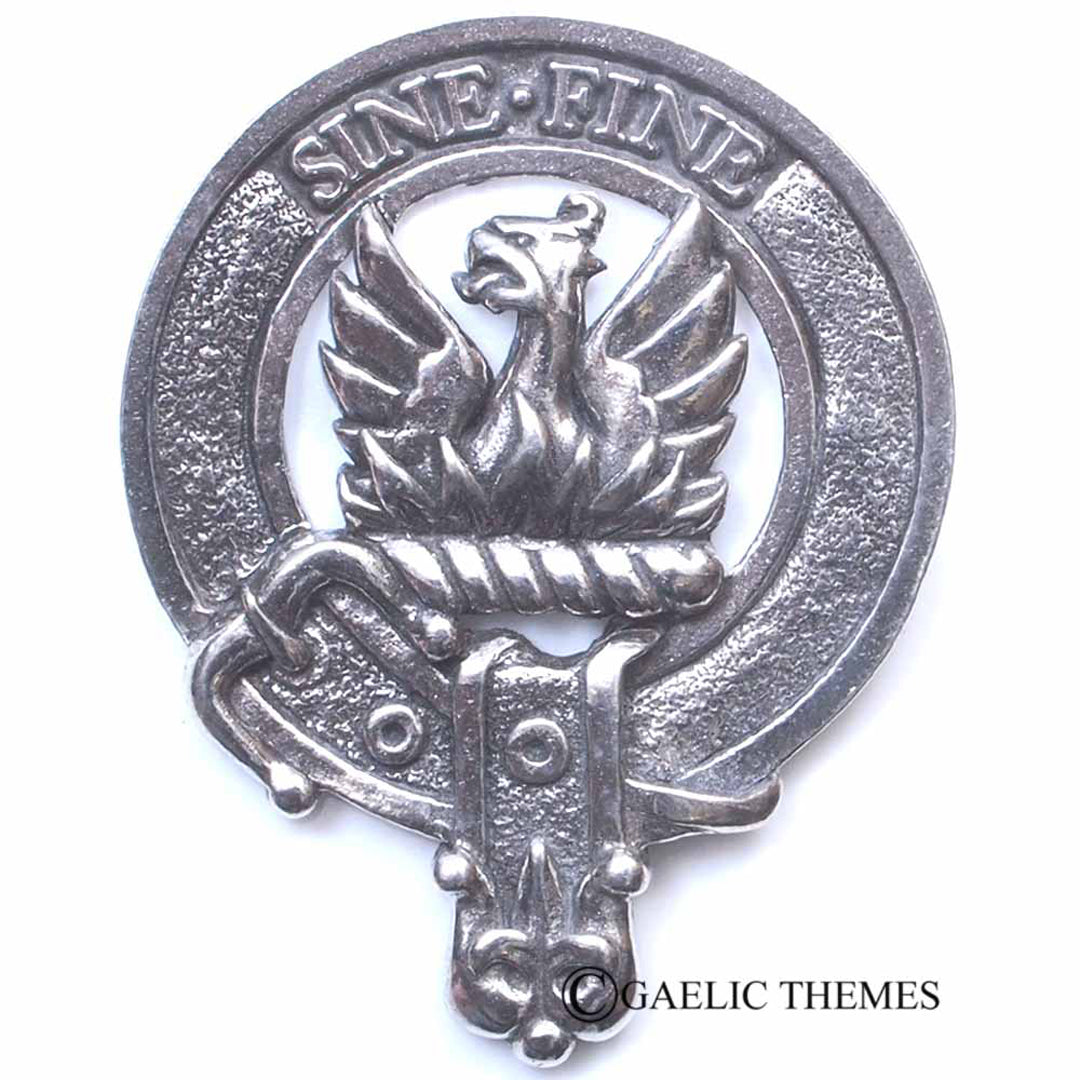 Clan Crest Cap Badge - Macgill