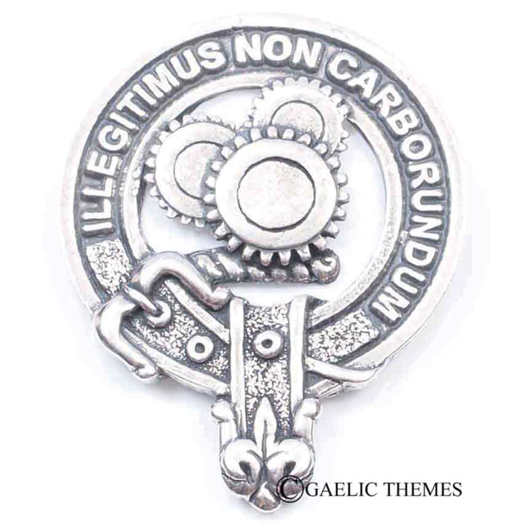 Clan Crest Cap Badge - Machine