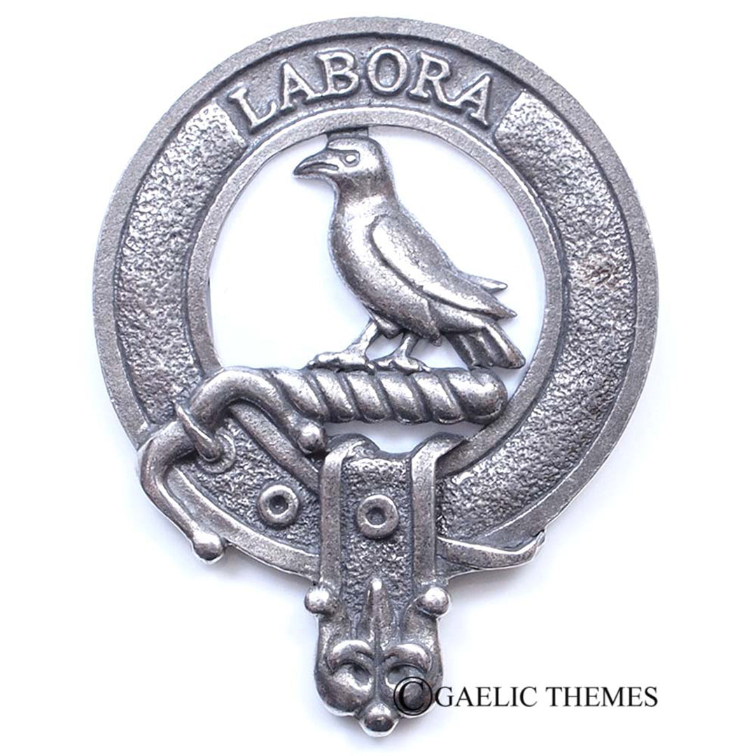 Clan Crest Cap Badge - Mackie