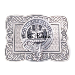 Clan Crest Belt Buckle - Maitland