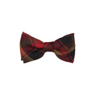 Boy's Tartan Bow Tie - Maple Leaf Canadian
