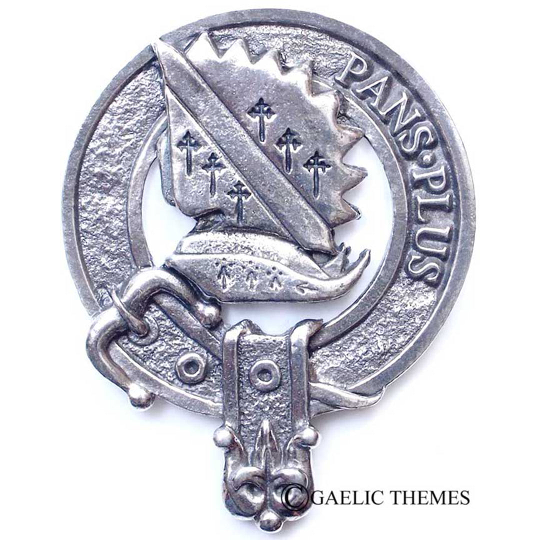 Clan Crest Cap Badge - Mar