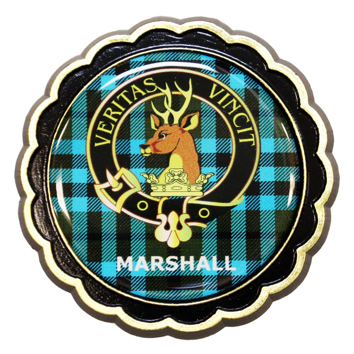 Clan Crest Fridge Magnet - Marshall