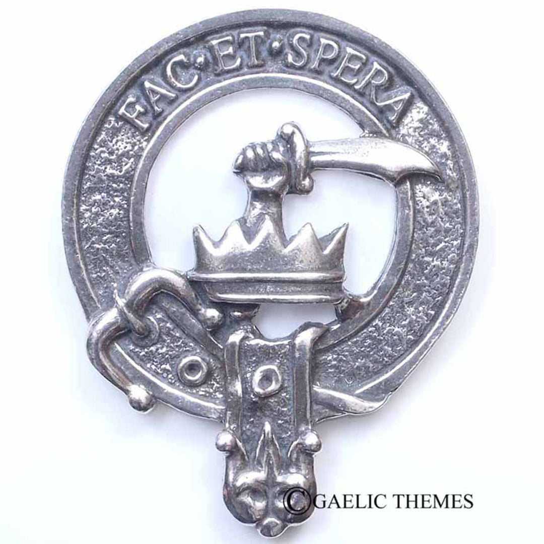 Clan Crest Cap Badge - Matheson