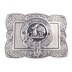 Clan Crest Belt Buckle - Maxwell