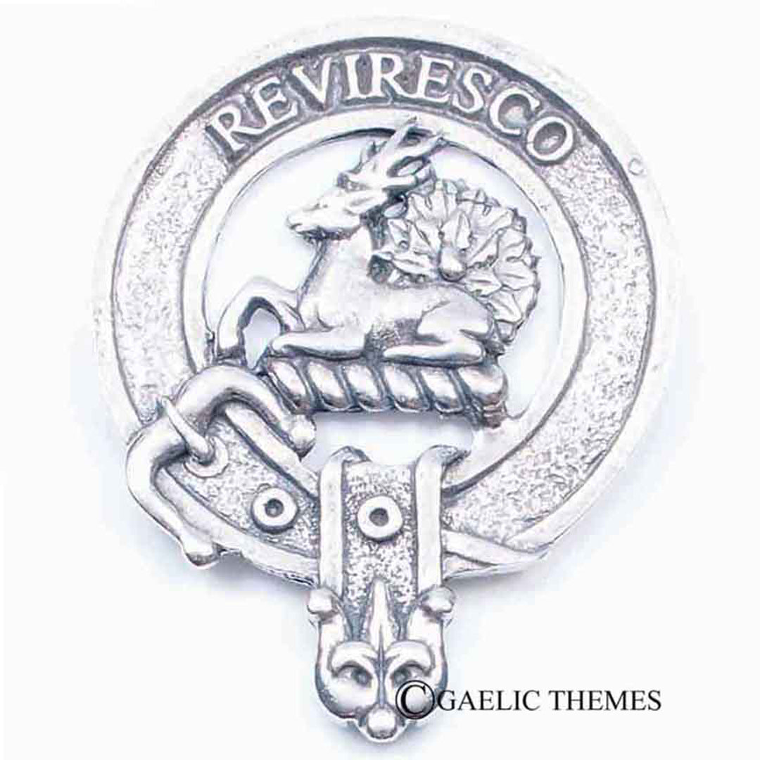 Clan Crest Cap Badge - Maxwell