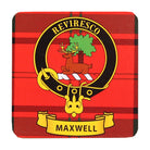 Clan Crest Drink Coaster - Maxwell
