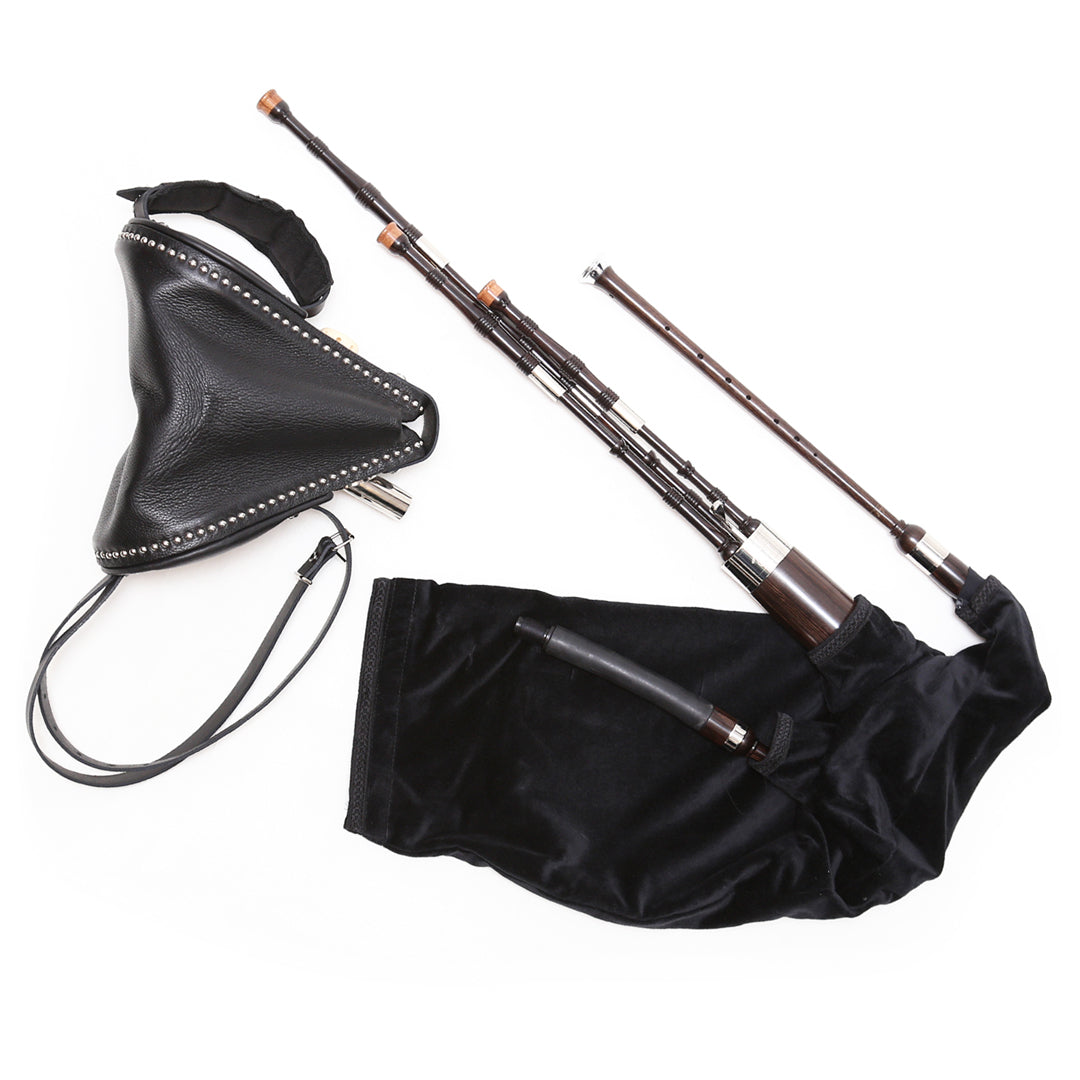 Fred Morrison Scottish Small Pipes - Blackwood with Bellows (by