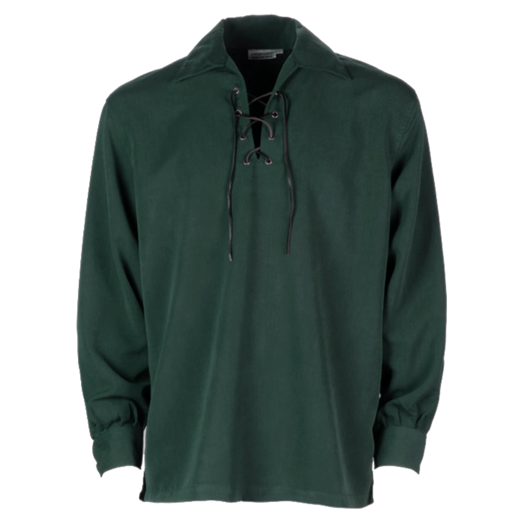 Men's Jacobite Shirt - Bottle Green