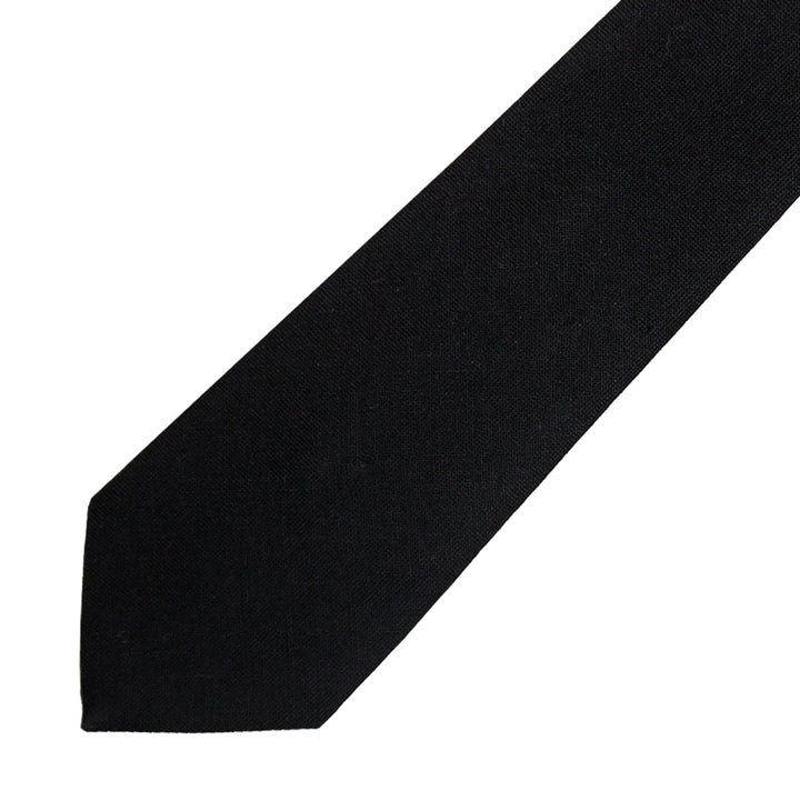 Men's Wool Tie - Black