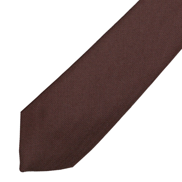 Men's Wool Tie - Muted Brown