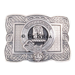 Clan Crest Belt Buckle - Menzies