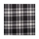 Tartan County Cap - Menzies Black and White