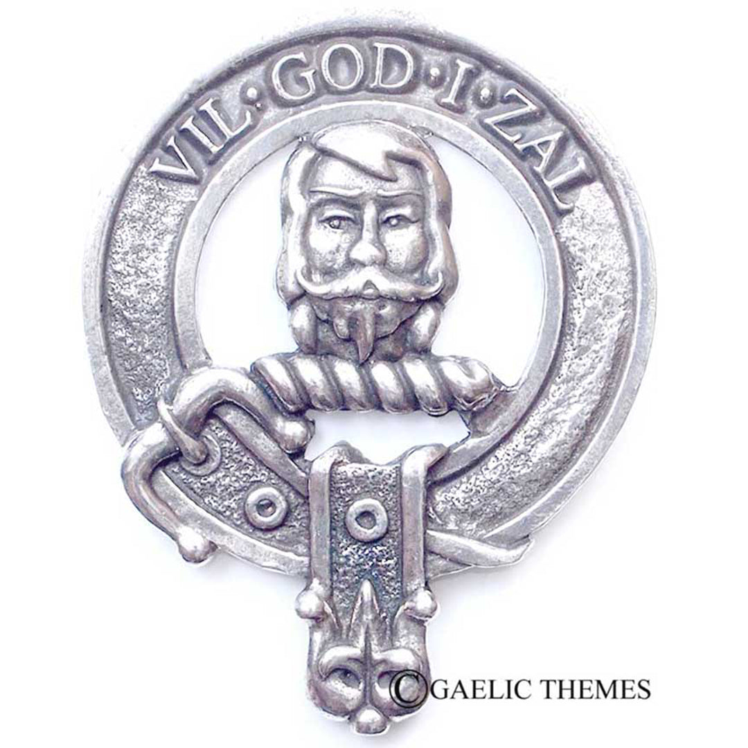 Clan Crest Cap Badge - Menzies