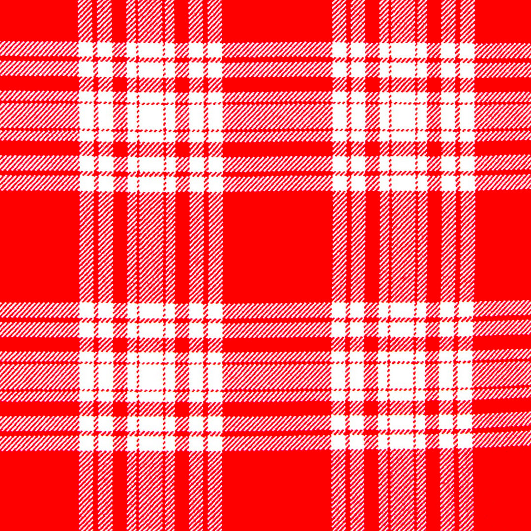 Menzies Red and White Tartan
