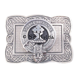 Clan Crest Belt Buckle - Moffat