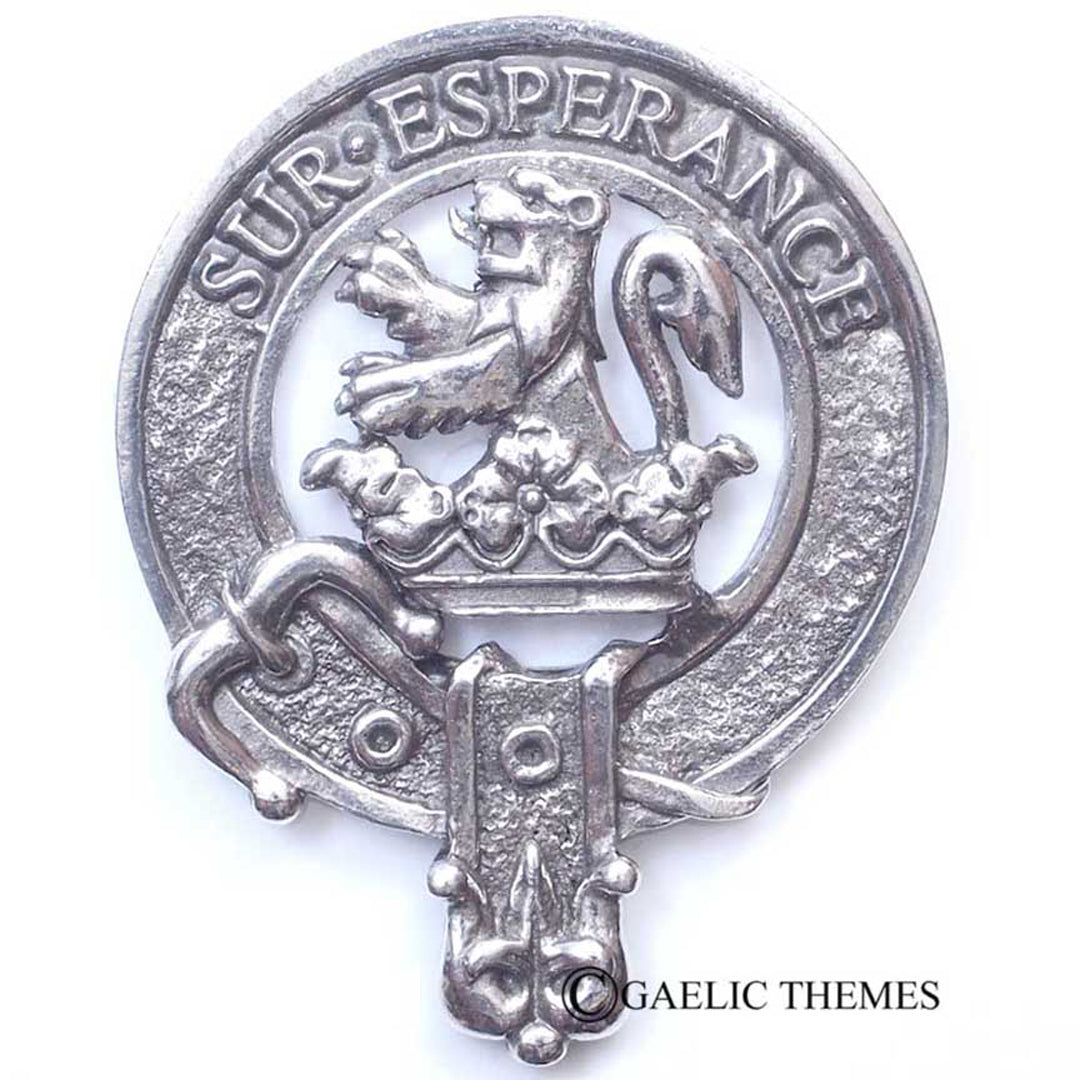 Clan Crest Cap Badge - Moncreiffe