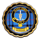 Clan Crest Fridge Magnet - Morgan