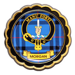 Clan Crest Fridge Magnet - Morgan