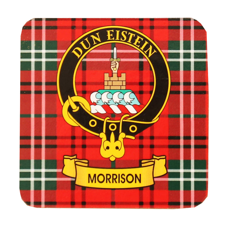 Clan Crest Drink Coaster - Morrison