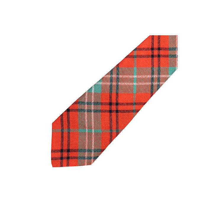 Boy's Tartan Tie - Morrison Red Ancient