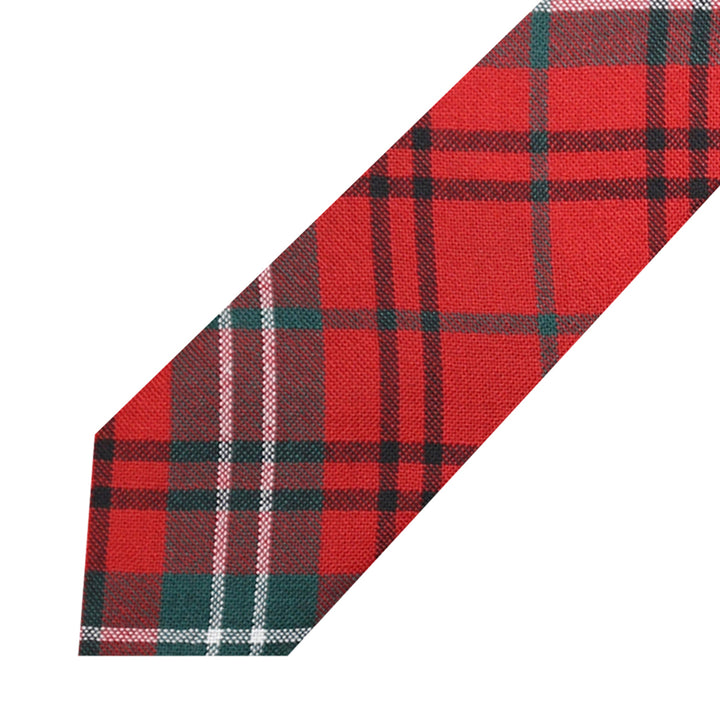 Men's Tartan Tie - Morrison Red Modern