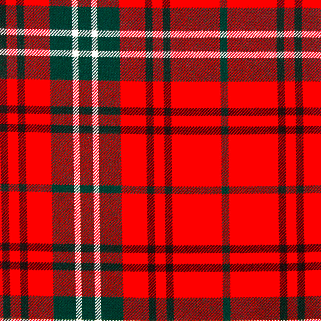Morrison Red Modern Tartan