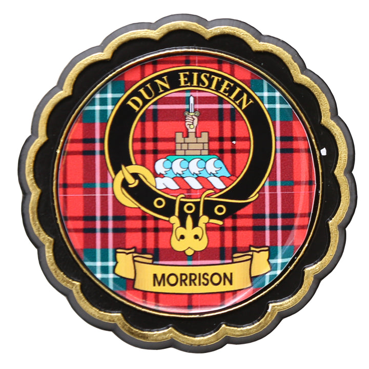 Clan Crest Fridge Magnet - Morrison