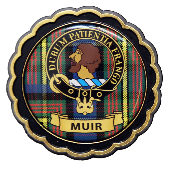 Clan Crest Fridge Magnet - Muir