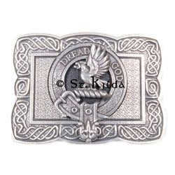 Clan Crest Belt Buckle - Munro