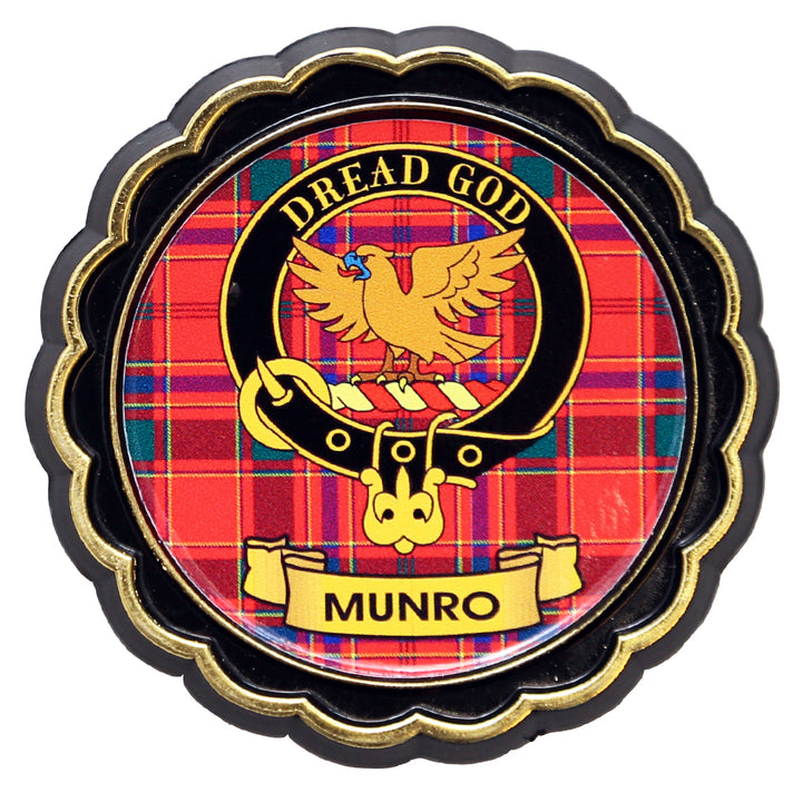Clan Crest Fridge Magnet - Munro