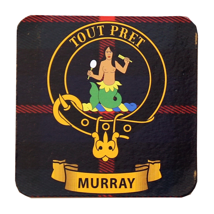 Clan Crest Drink Coaster - Murray