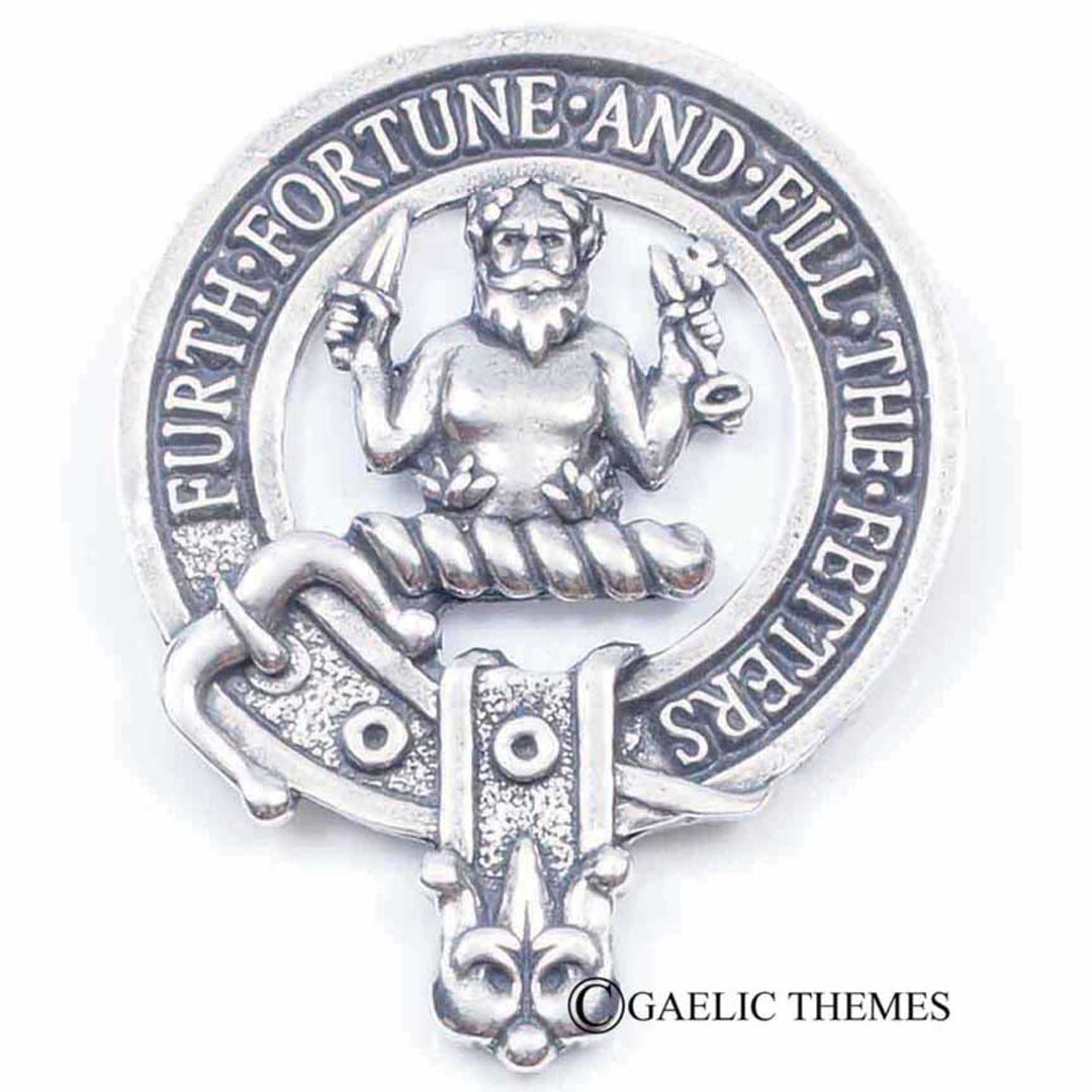 Clan Crest Cap Badge - Murray of Atholl