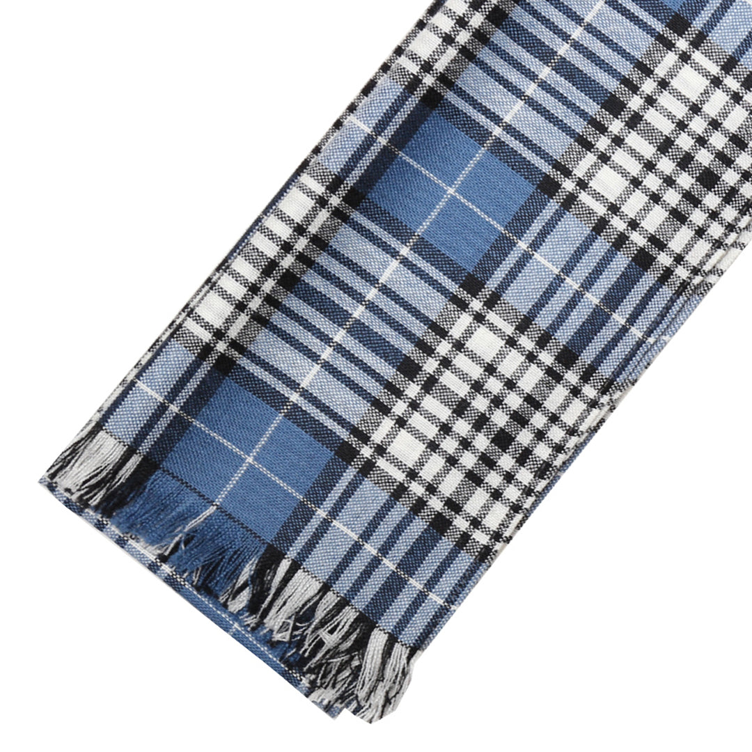 Fine Weight Tartan Scarf - Napier Ancient