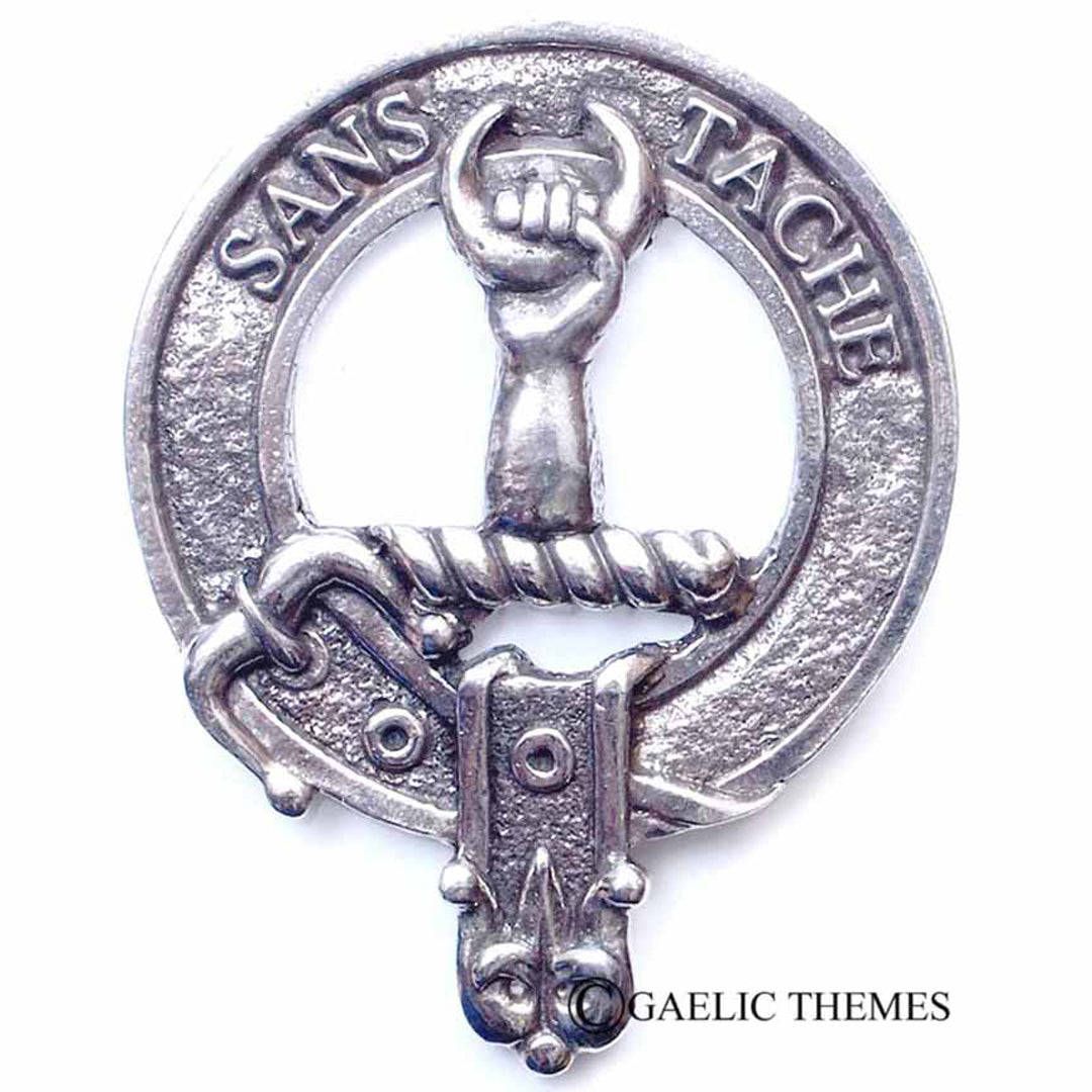 Clan Crest Cap Badge - Napier