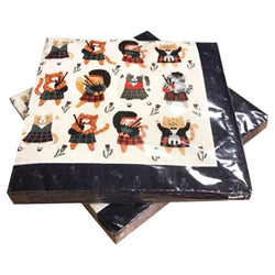 Napkins - Cats in Kilts