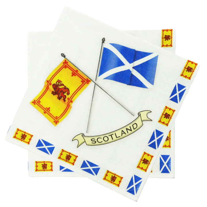Napkins - Scotland Flags