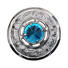 National Brooch - 2 Inches Turquoise