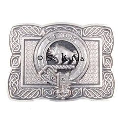 Clan Crest Belt Buckle - Nesbitt