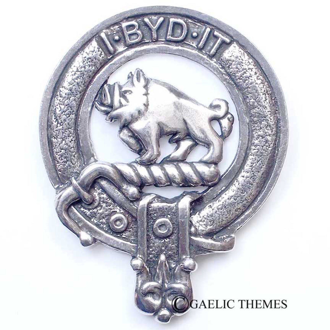 Clan Crest Cap Badge - Nesbitt