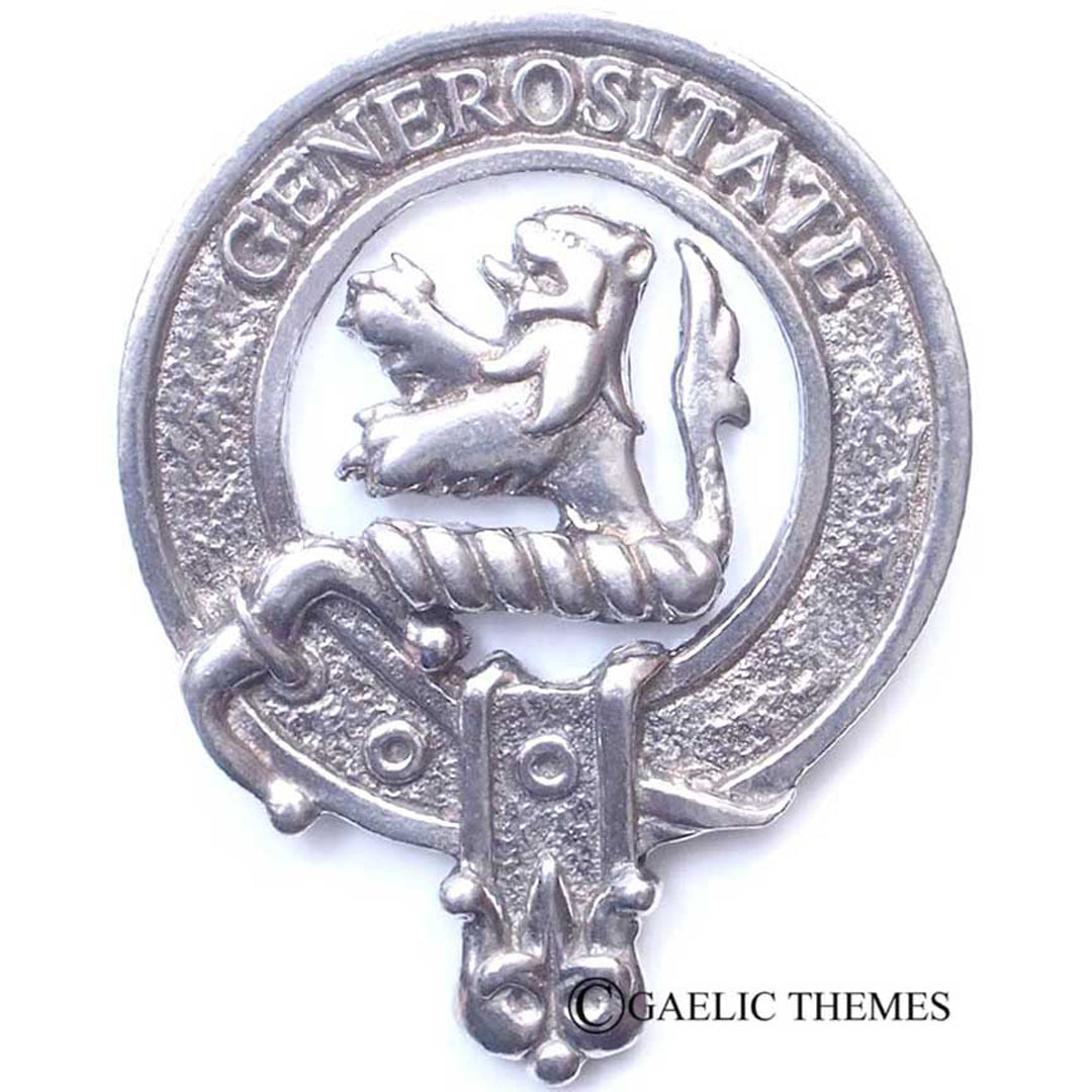 Clan Crest Cap Badge - Nicholson