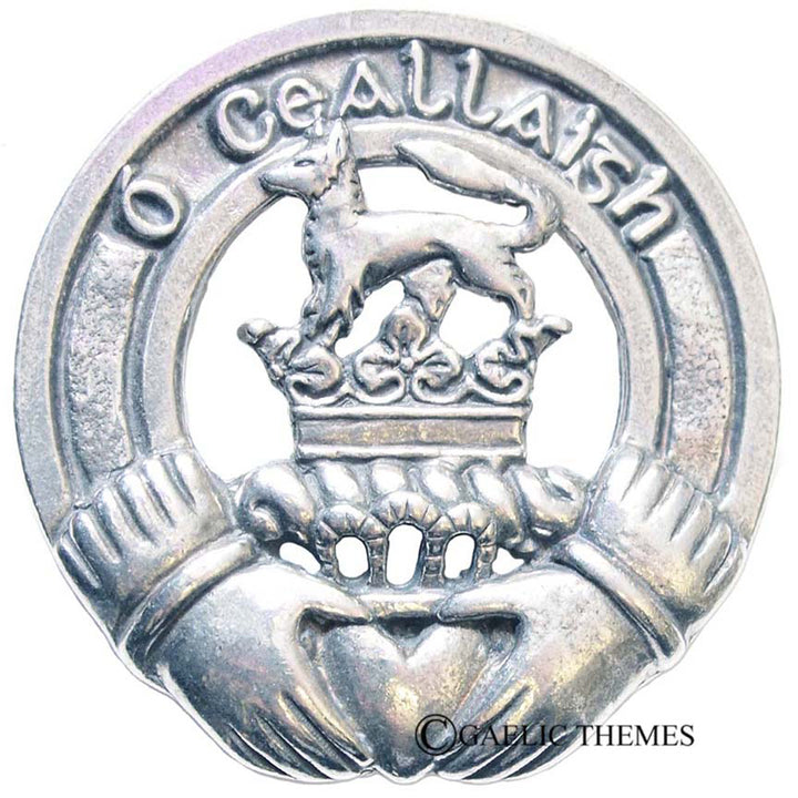Clan Crest Cap Badge - O'Kelly