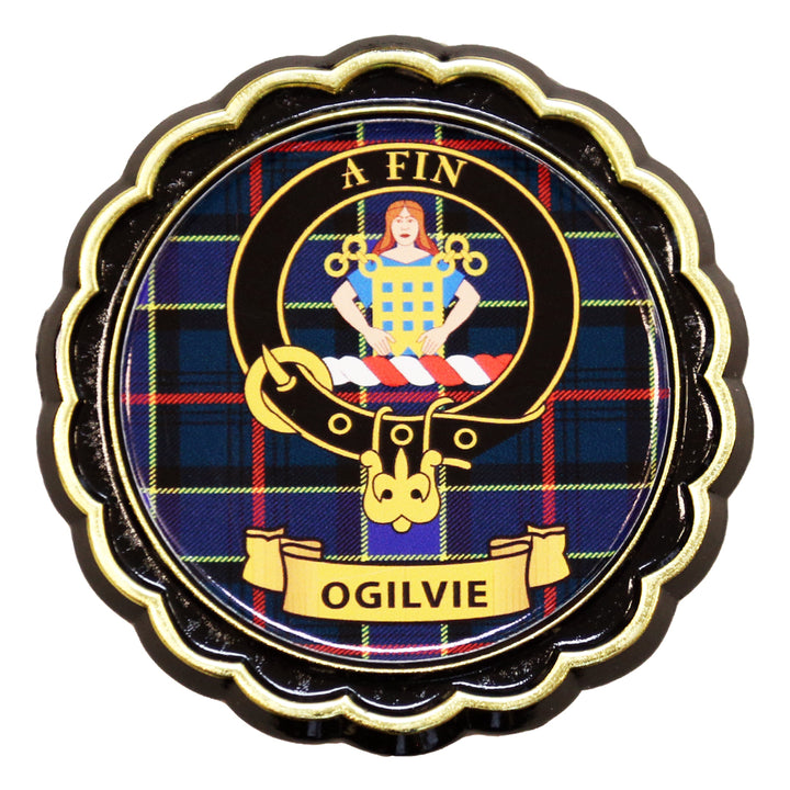 Clan Crest Fridge Magnet - Ogilvie