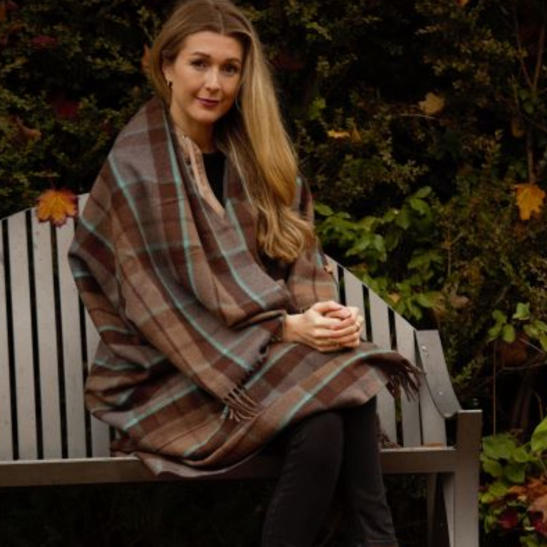 Outlander Tartan Blanket - MacKenzie