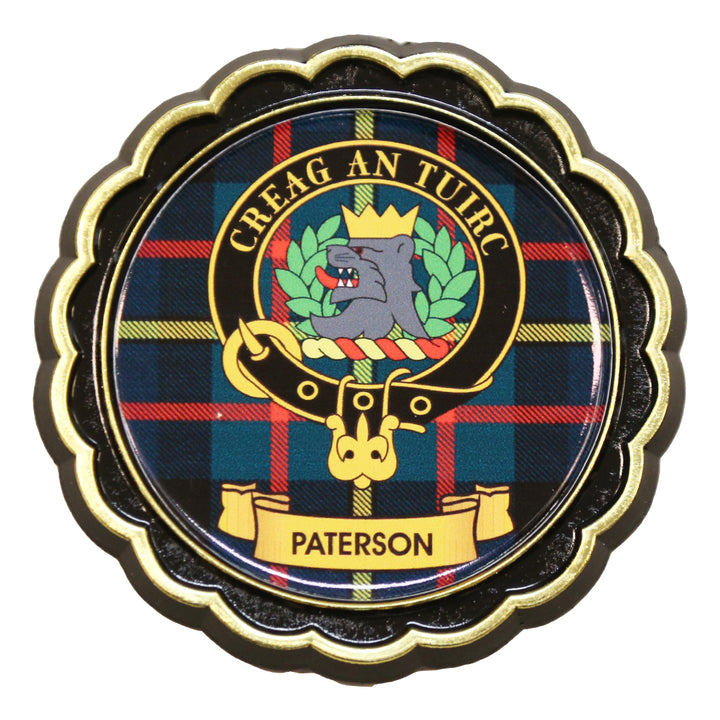 Clan Crest Fridge Magnet - Paterson
