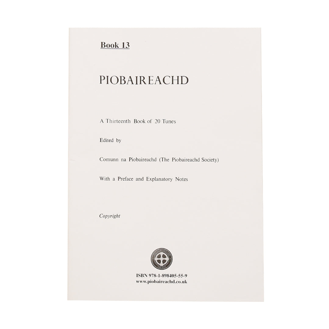 Piobaireachd Society Book 13