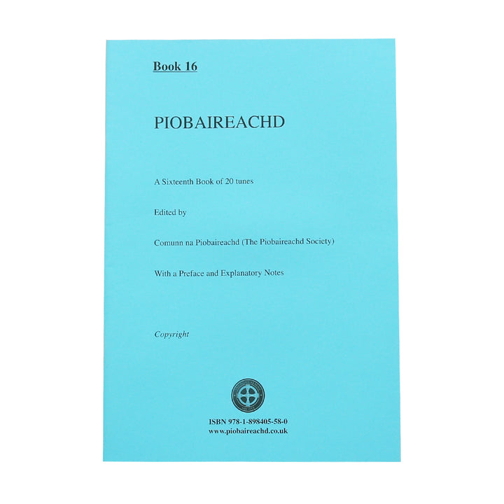 Piobaireachd Society Book 16