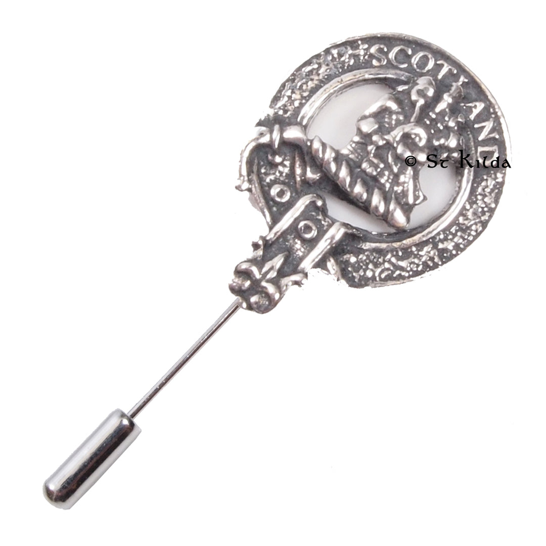 Clan Crest Lapel Pin - Piper