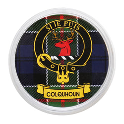 Plastic Clan Crest Drink Coaster - Colquhoun
