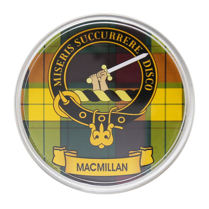 Plastic Clan Crest Drink Coaster - MacMillan